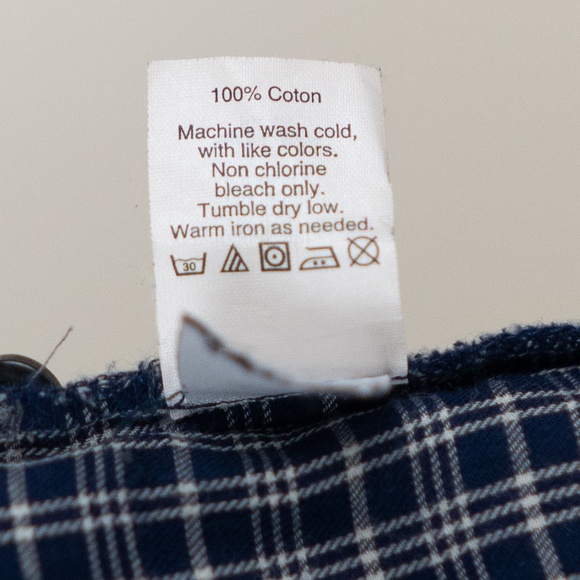 Madewell Navy Button Down S Top - Picture 7 of 8